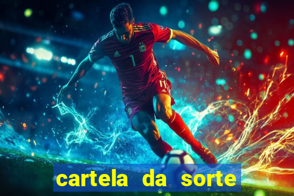 cartela da sorte time de futebol que mais saem